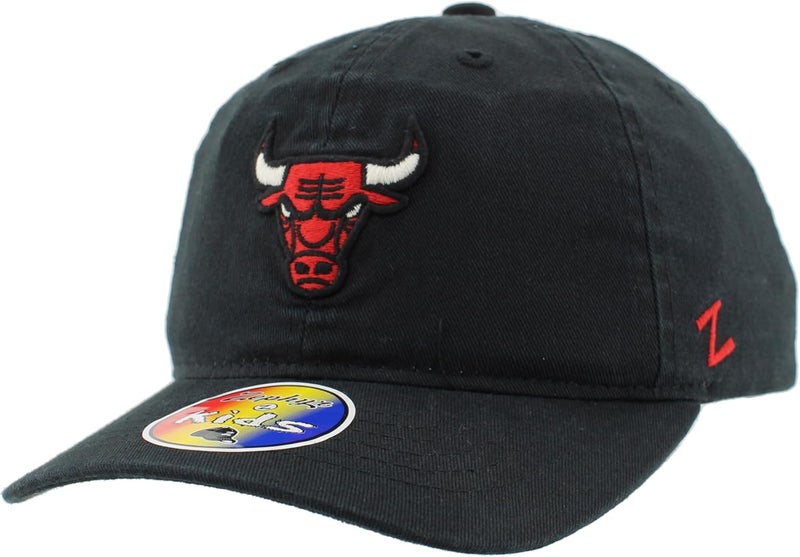 ZHATS NBA Unisex Kids NBA Officially Licensed Youth Adjustable Hat Scholarship Icon Black - Image 1